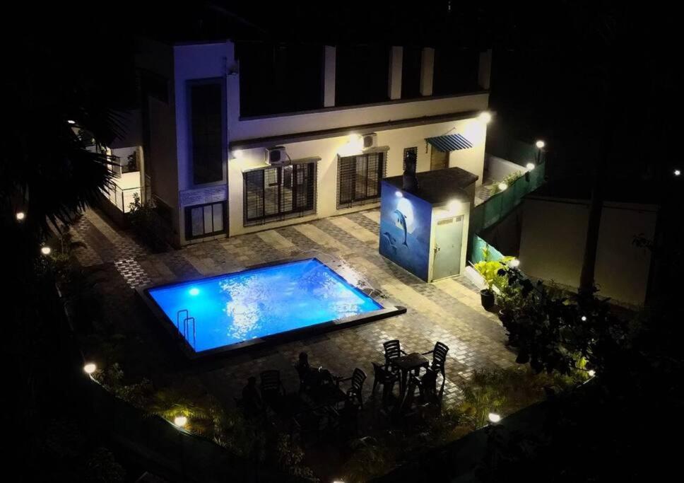 Stayhaven Aqua With Pvt Theatre & Pool Мумбаї Екстер'єр фото